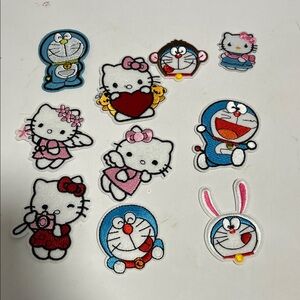 Cute Cartoon Character Patches